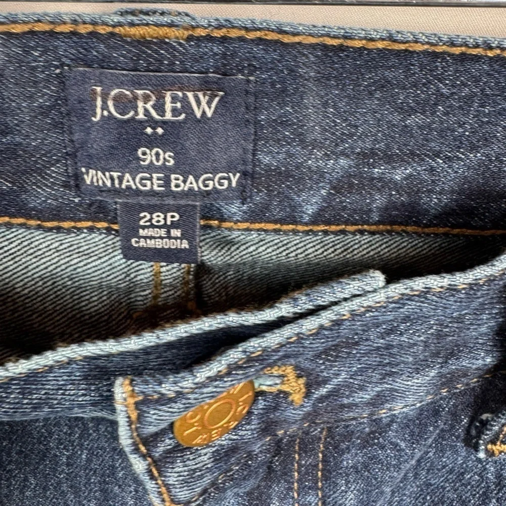 J.Crew 90’s Vintage Baggy Crop Jeans 28P